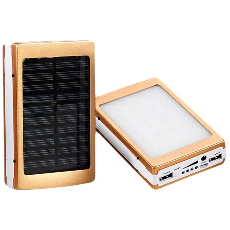 1set 5x18650 Powerbank Cover Power Bank 18650 Solar Power Bank Case DIY Box Dual USB Kit Phone Charger Flashlight