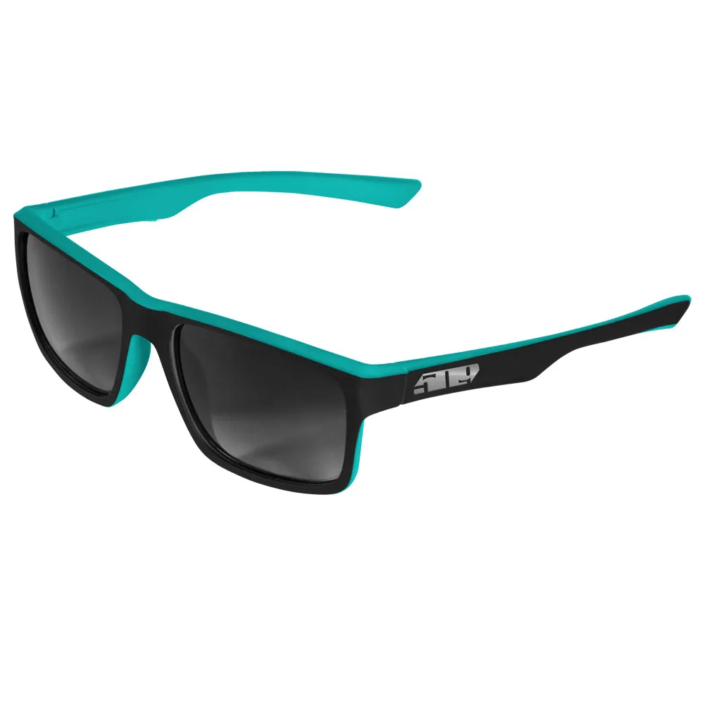 509 F02003700-000-251 Deuce Sunglasses Polarized Anti-Scratch Coating Flexible Frame Teal