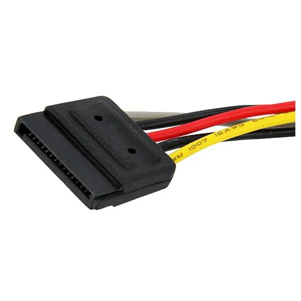 6In Sata Power Y Splitter Cable