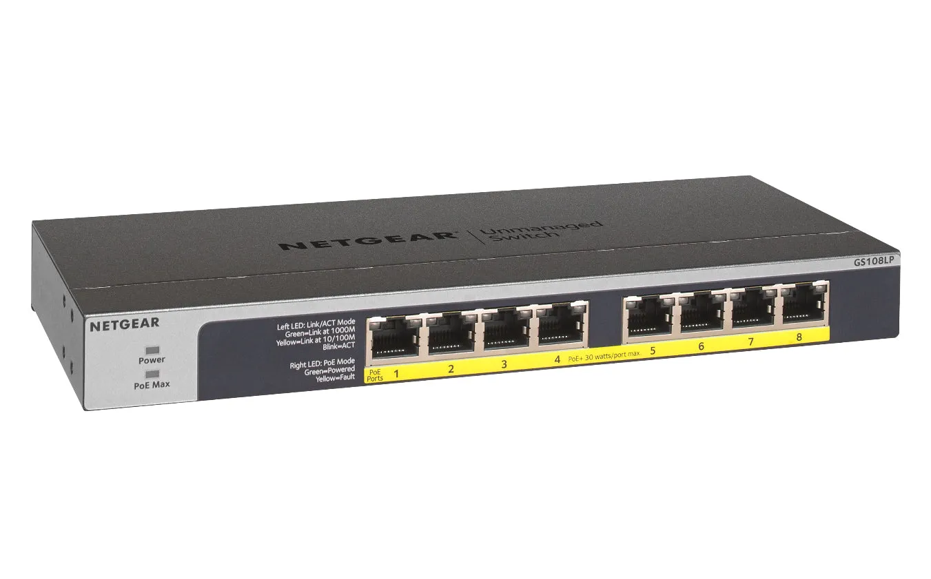 8-Port Flex Unmanaged Switch