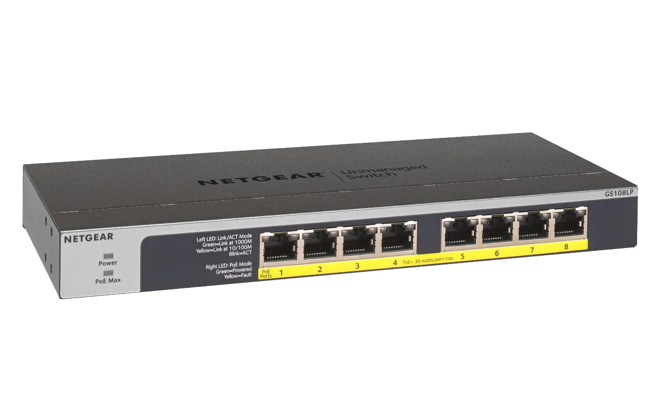 8-Port Flex Unmanaged Switch