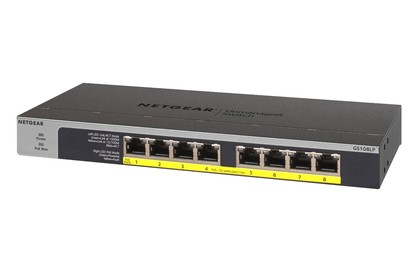 8-Port Flex Unmanaged Switch