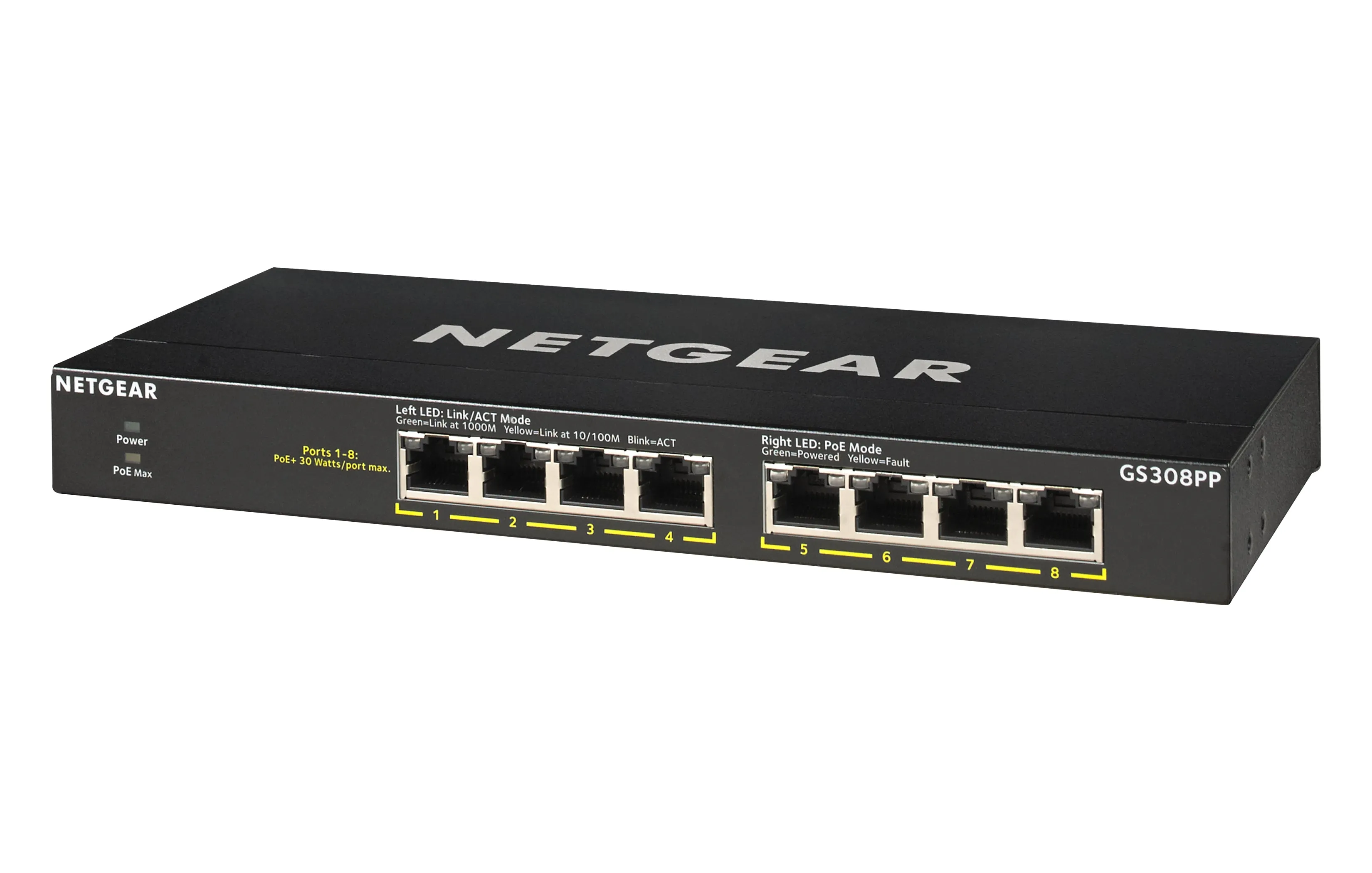 8-Port Gb Poe  Flex Switch