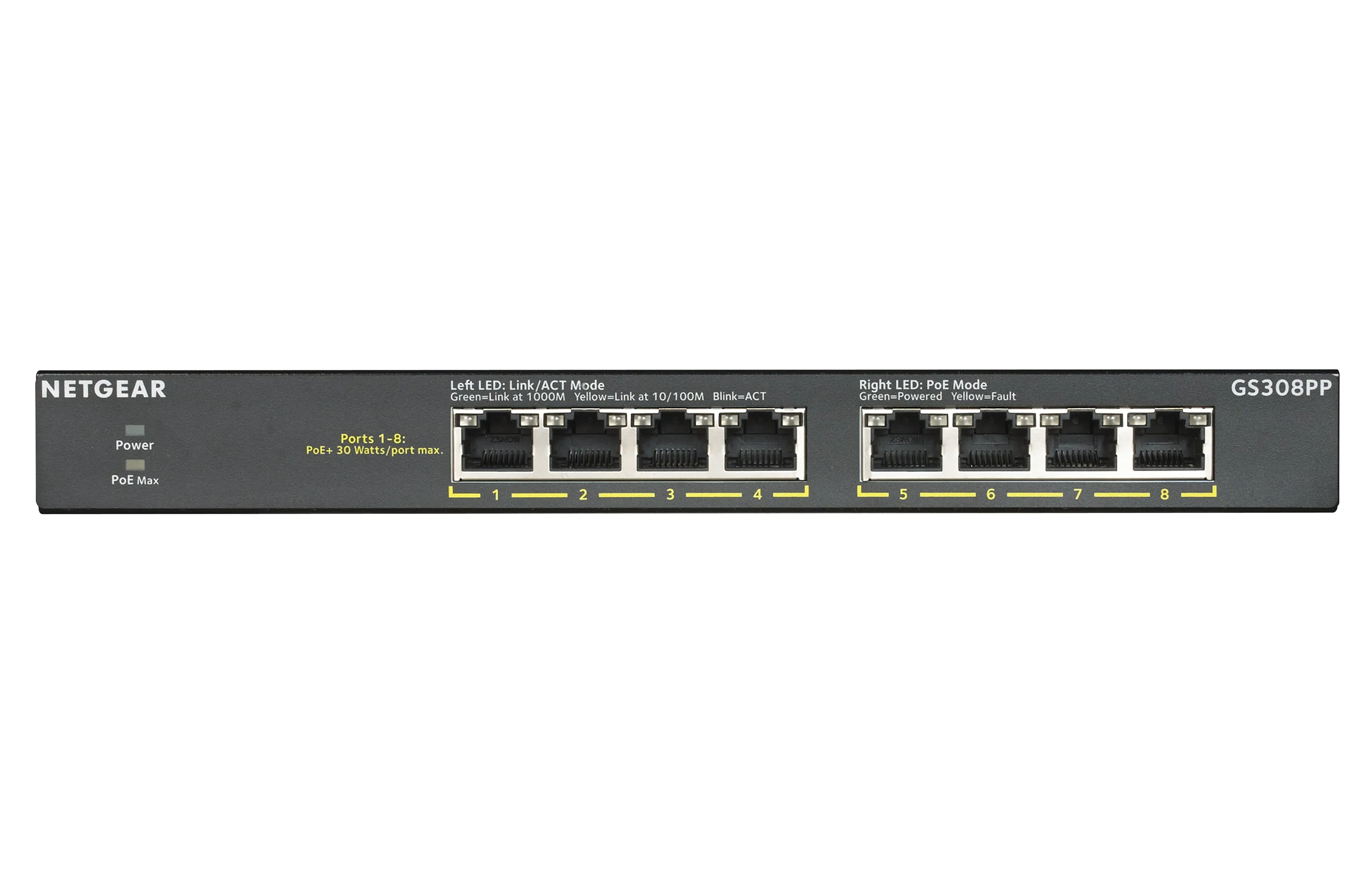 8-Port Gb Poe  Flex Switch