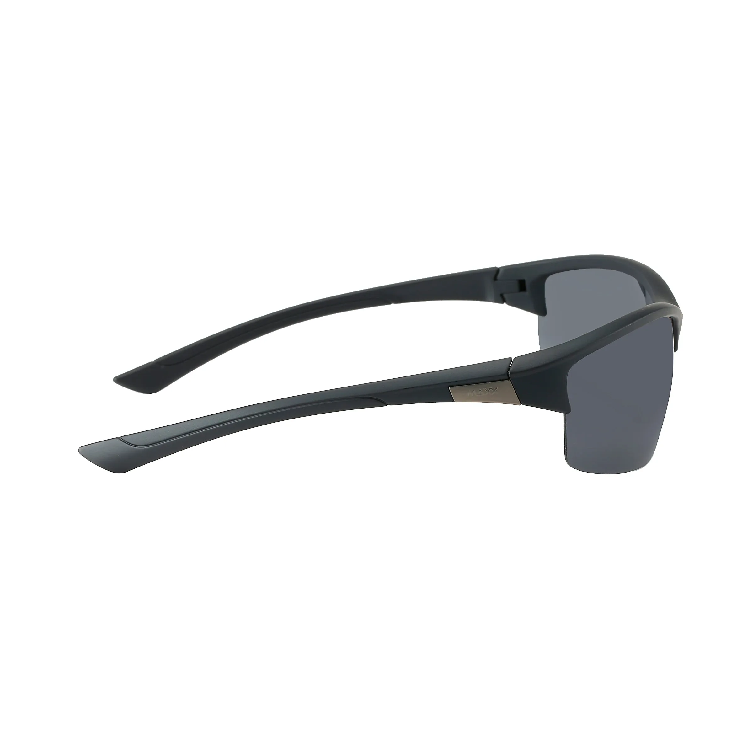 Air Force Smoke Polarized Sport Sunglasses - Half Frame