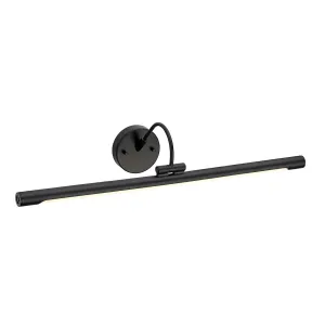 Alton 1 Light Large LED Picture Light - Black