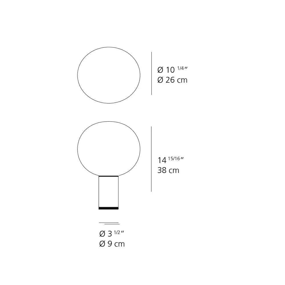 Artemide Laguna 26 table lamp