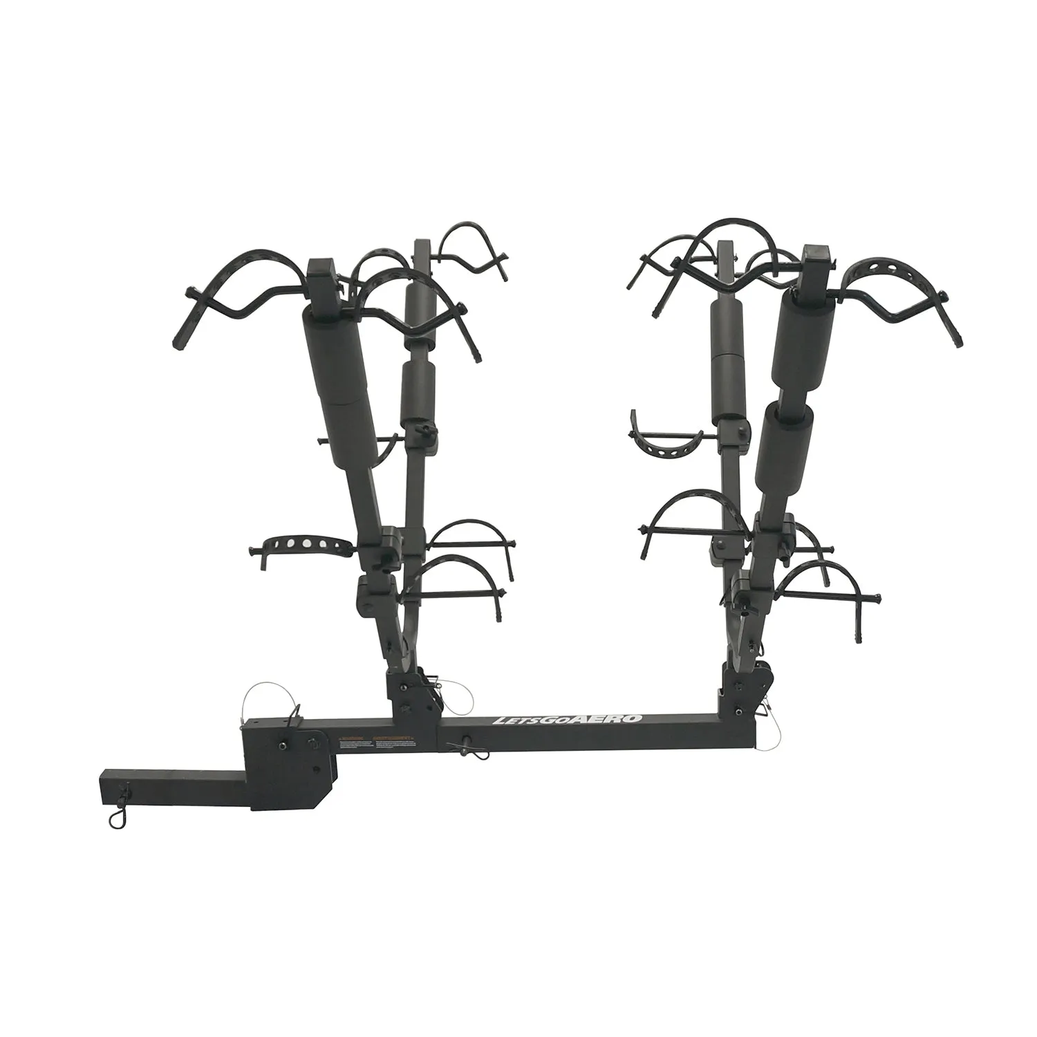 BikeWing V4 - Folding Tilt Up 2 2 Four Bike Hitch Rack