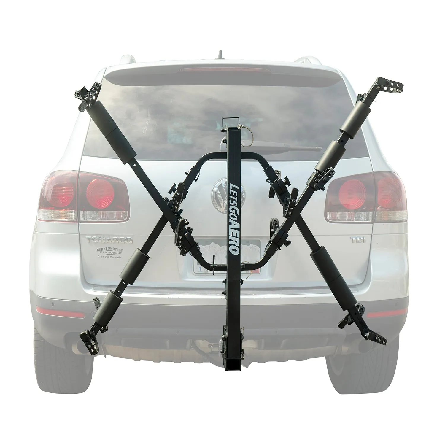 BikeWing V4 - Folding Tilt Up 2 2 Four Bike Hitch Rack