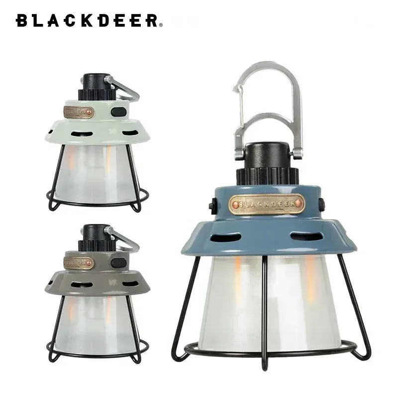 BLACKDEER Lights Camp Light Rechargeable Hanging Tent Fishing Light Attractor High Power Camping Lantern Emergency 4 Modes