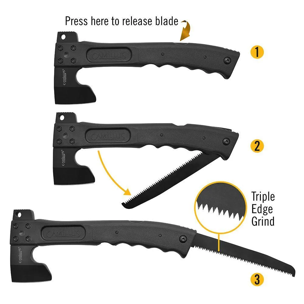 Camillus Camtrax 3-In-1 Hatchet