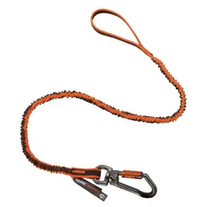 Ergodyne Squids 3109F(x) Standard Double Locking Swivel Carabiner and Loop Lanyard - 25lb