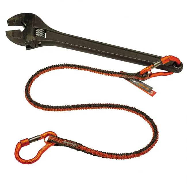 Ergodyne Squids 3110F(x) Standard Dual Carabiners Tool Lanyard - 10lb