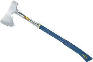 Estwing E45A Camper Axe, 4 in Cutting Edge, Steel Head, Nylon/Vinyl Handle, 26 in OAL :EA: QUANTITY: 1