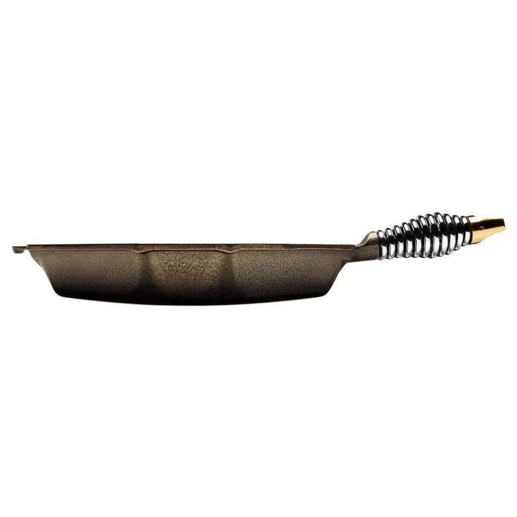 FINEX 10″ Cast Iron Grill Pan, Grillet