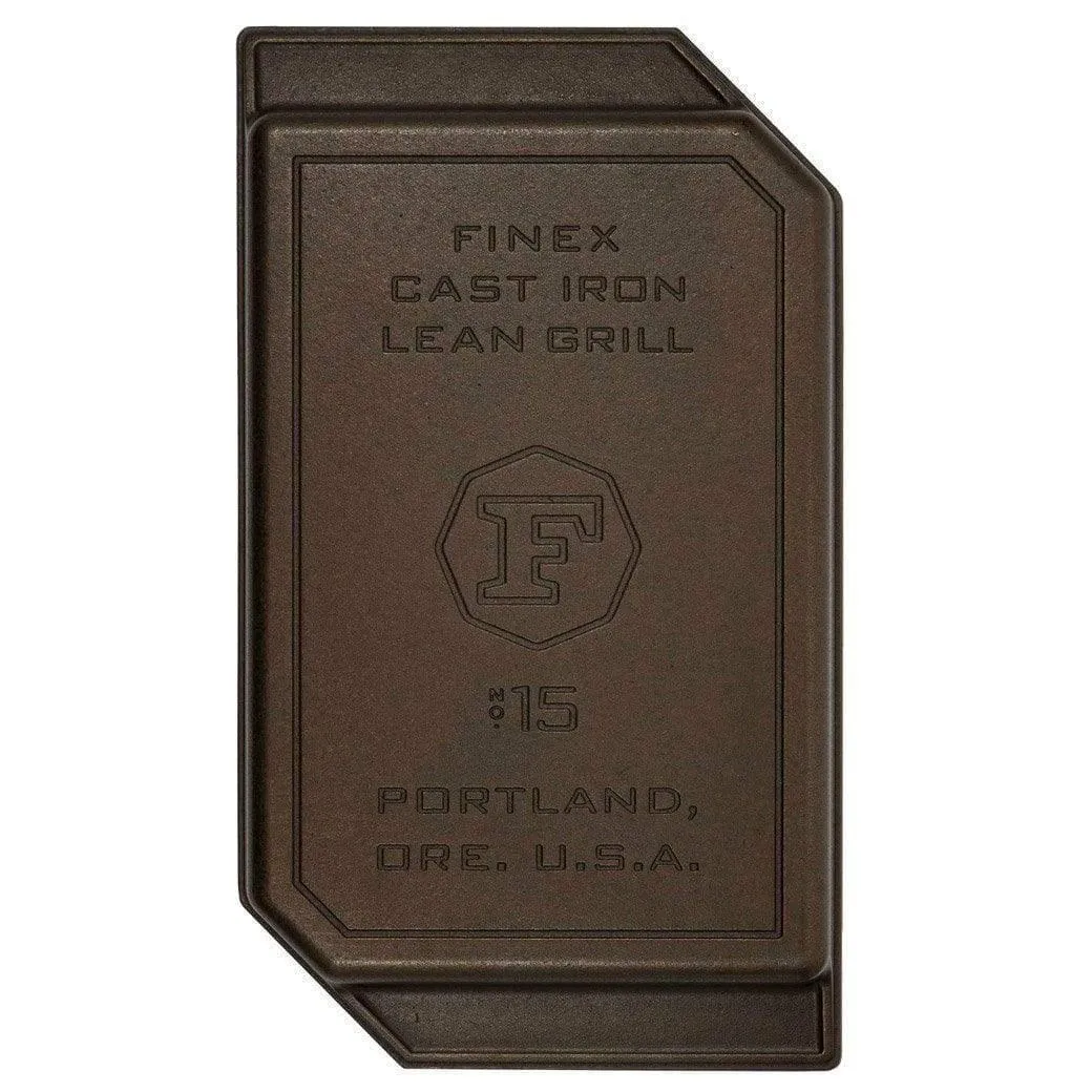 FINEX 15″ Cast Iron Lean Grill Pan