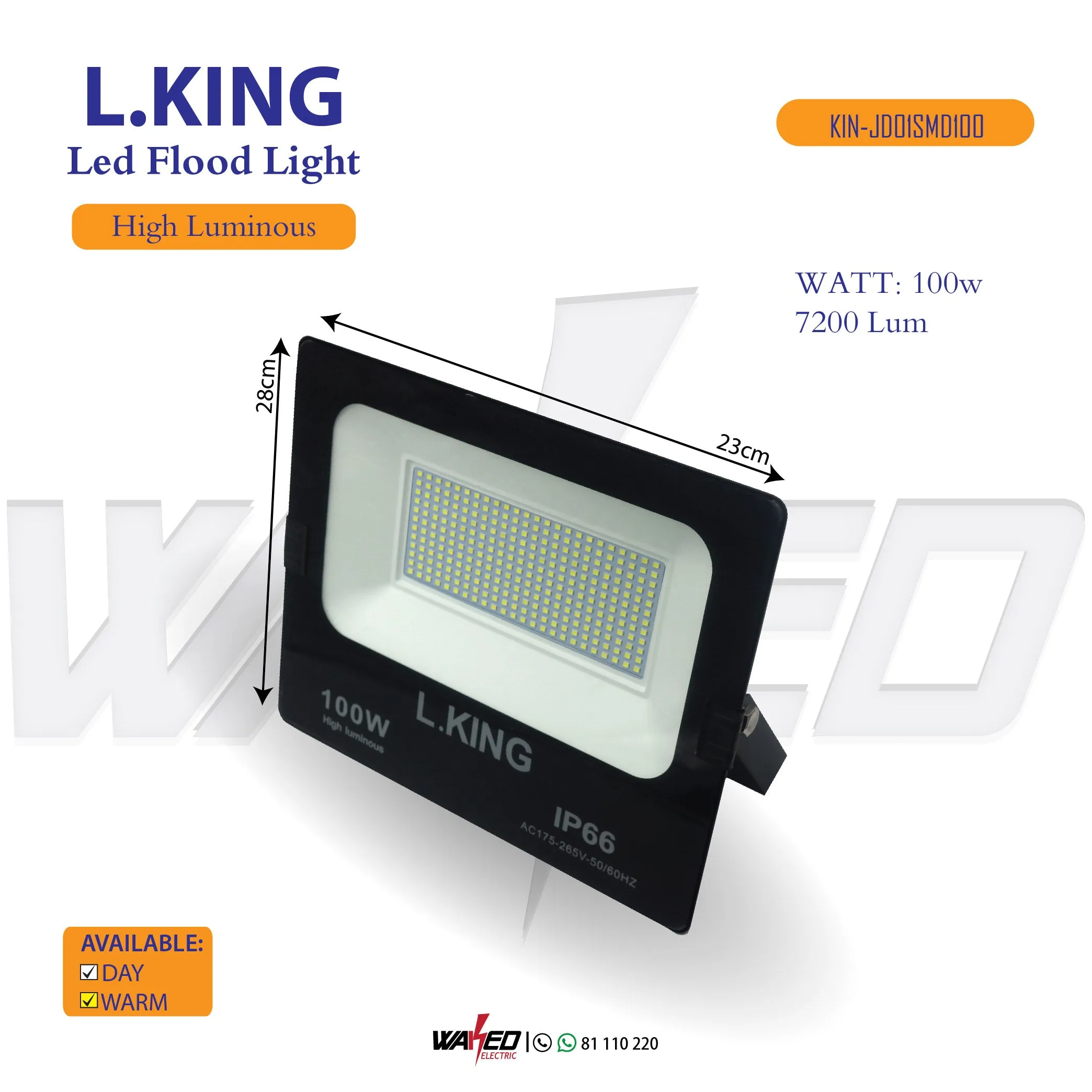 flood Light-100W-L.King