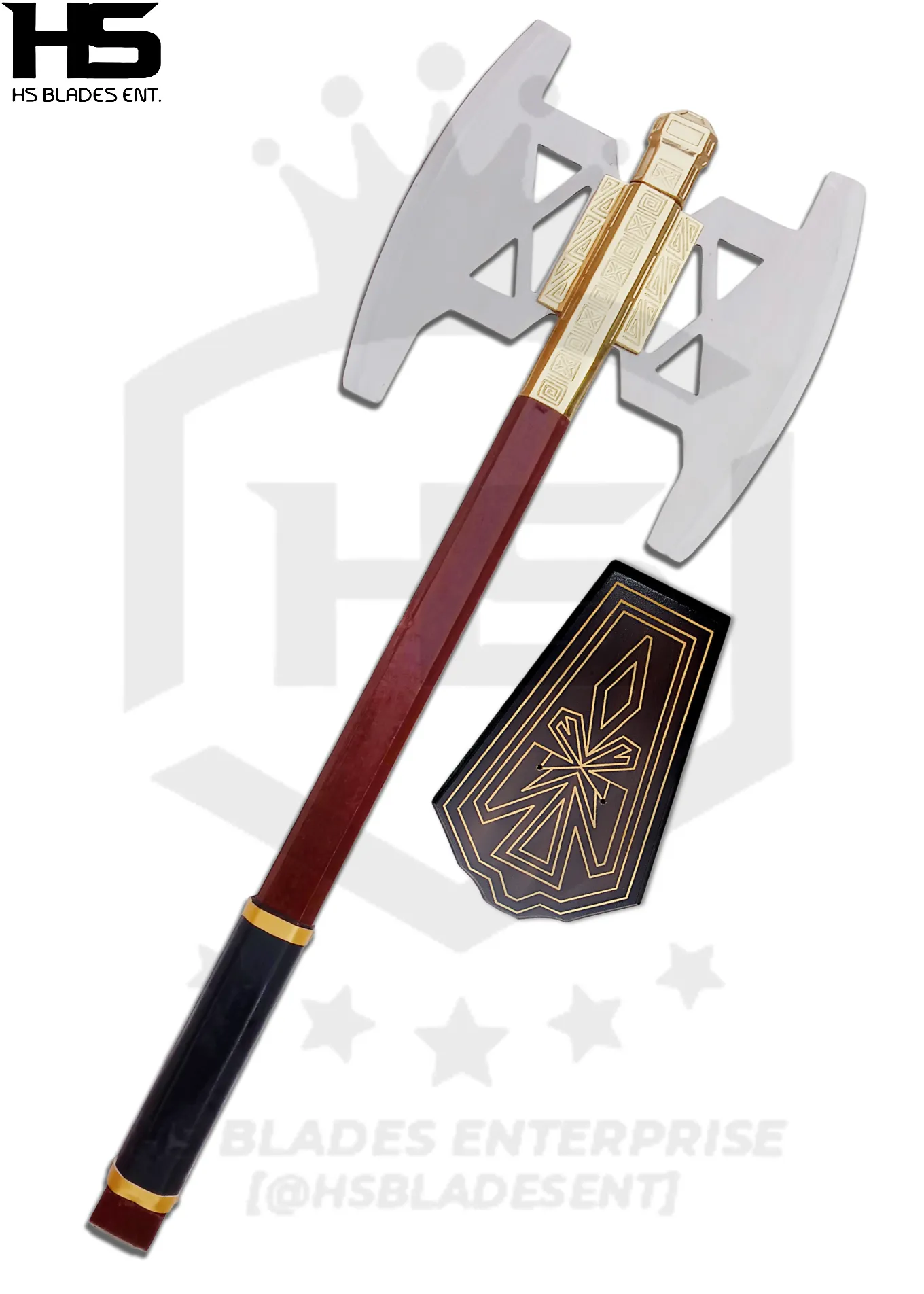 Gold Plated Gimli Battle Axe in Just $88 (Battle Ready is also Available) from Lord of The Rings-LOTR Replicas