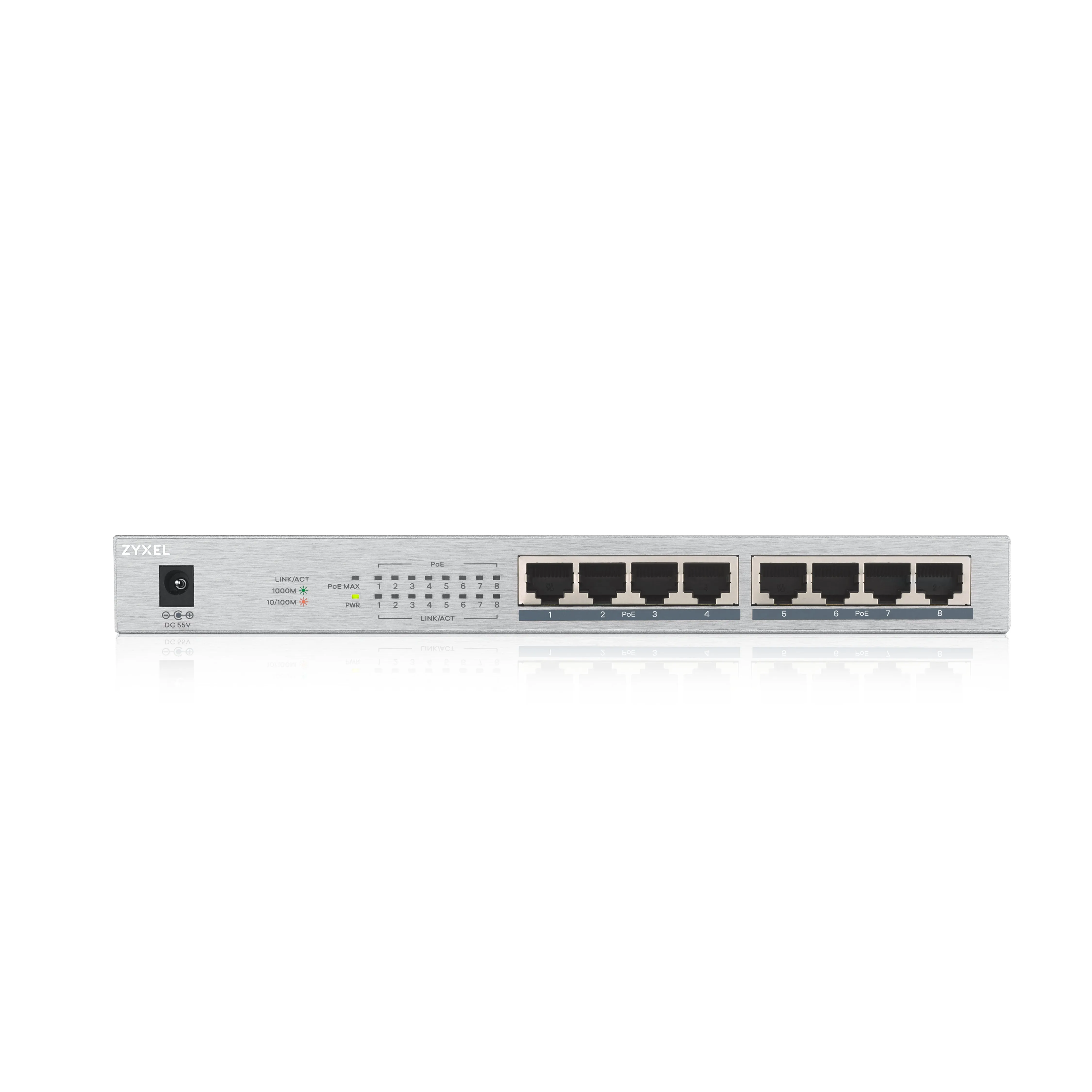 Gs1008-Hp 8 Port Gigabit Poe