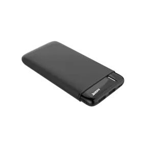 Laser 10000mAh Power Bank Charcoal