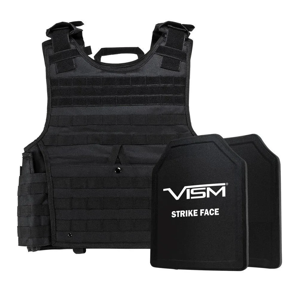 NcSTAR Expert Plate Carrier Vest Shooters Cut Hard PE Ballistic Panels