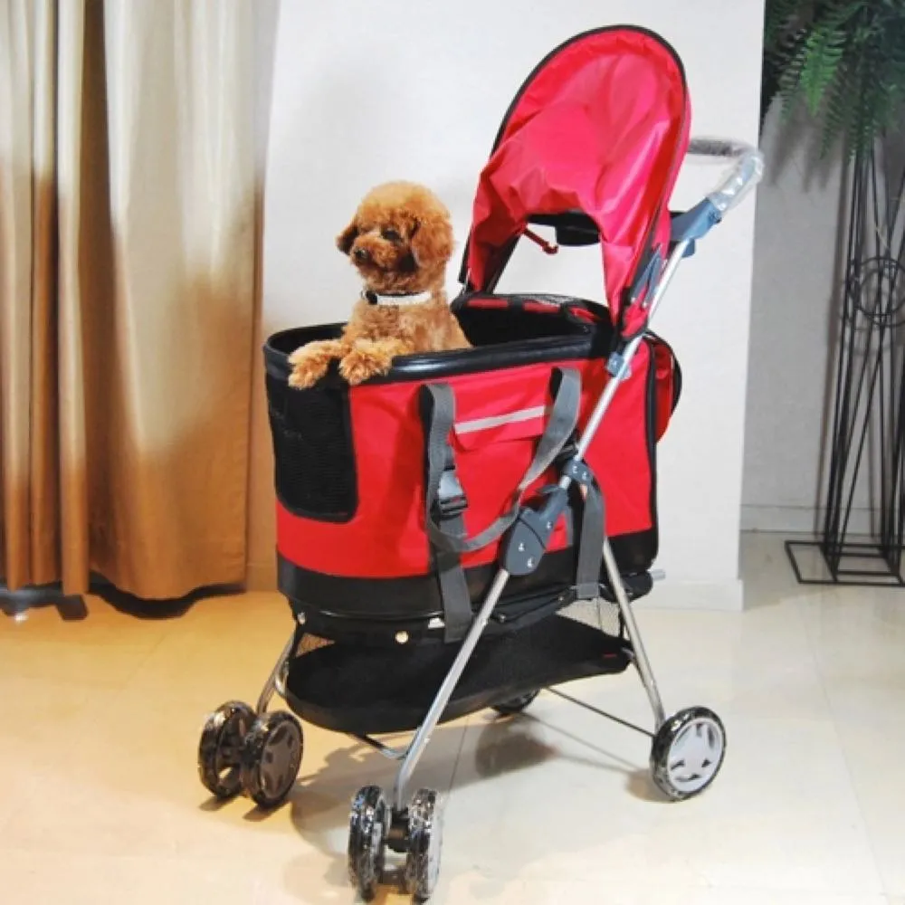 Petcomer Pet Carrier With Stroller