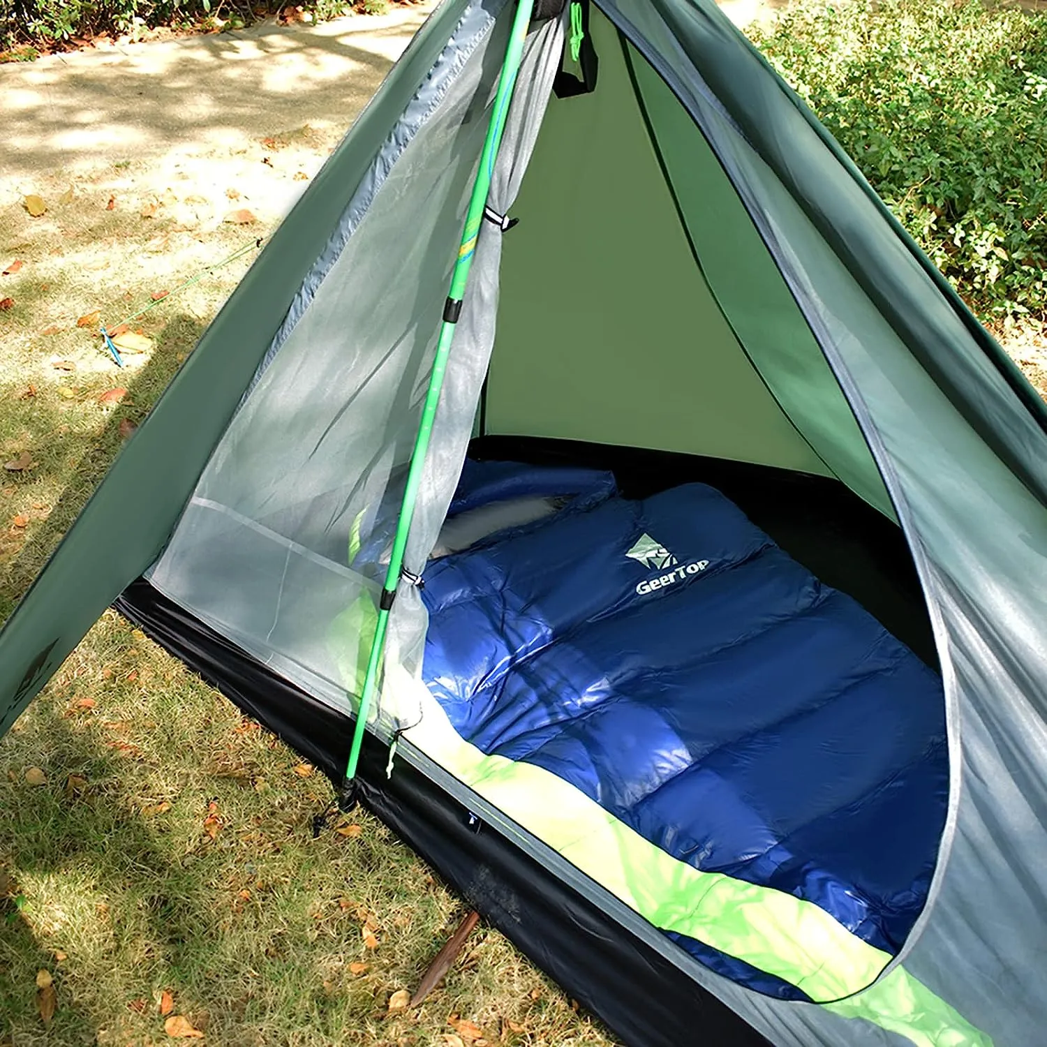 Pyramid II  | 1 Person 3 Season Camping Backpacking Tent Minimalism Ultralight