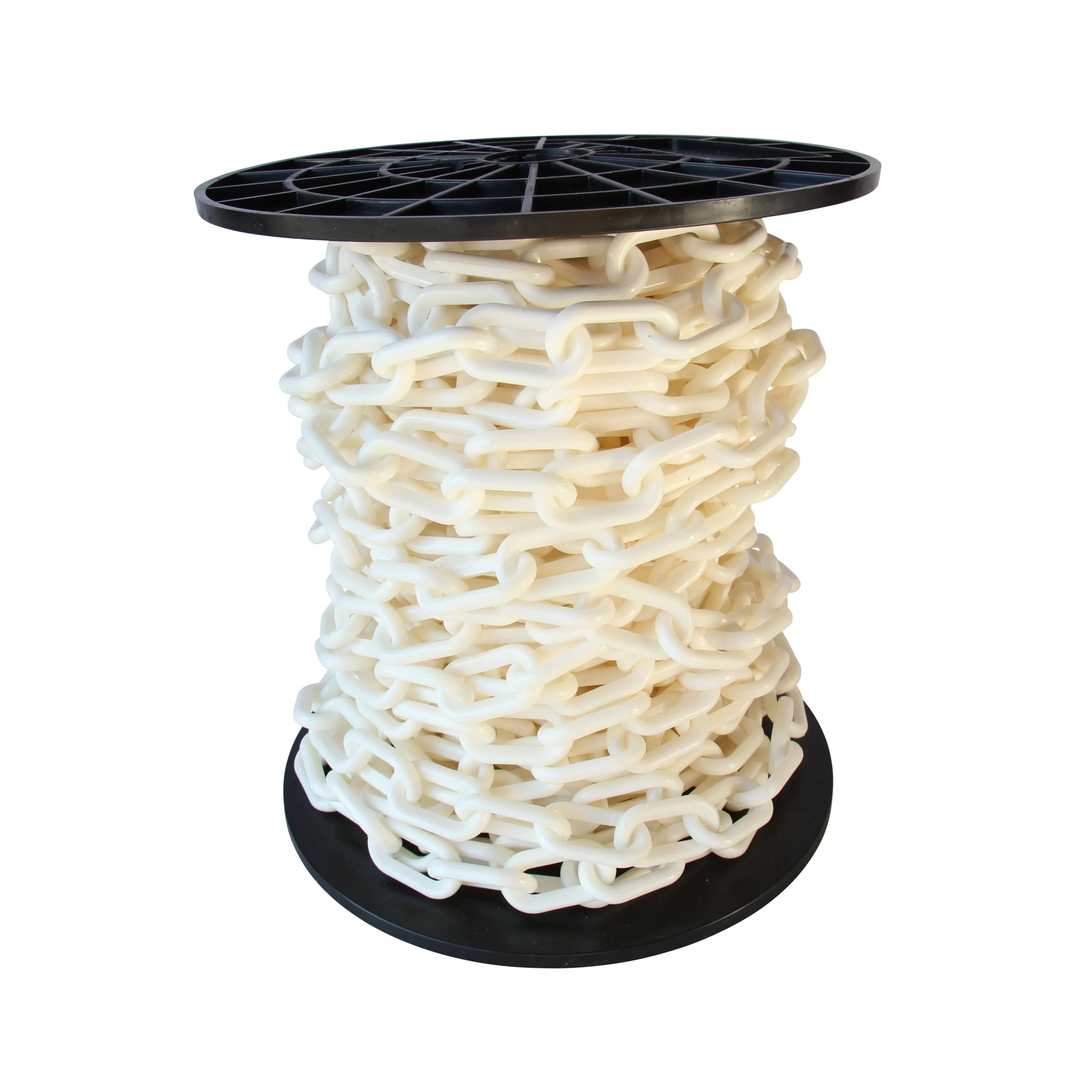 [Reel CH-PL55-U35] Plastic Standard Link Barrier Chain (65FT-REEL)