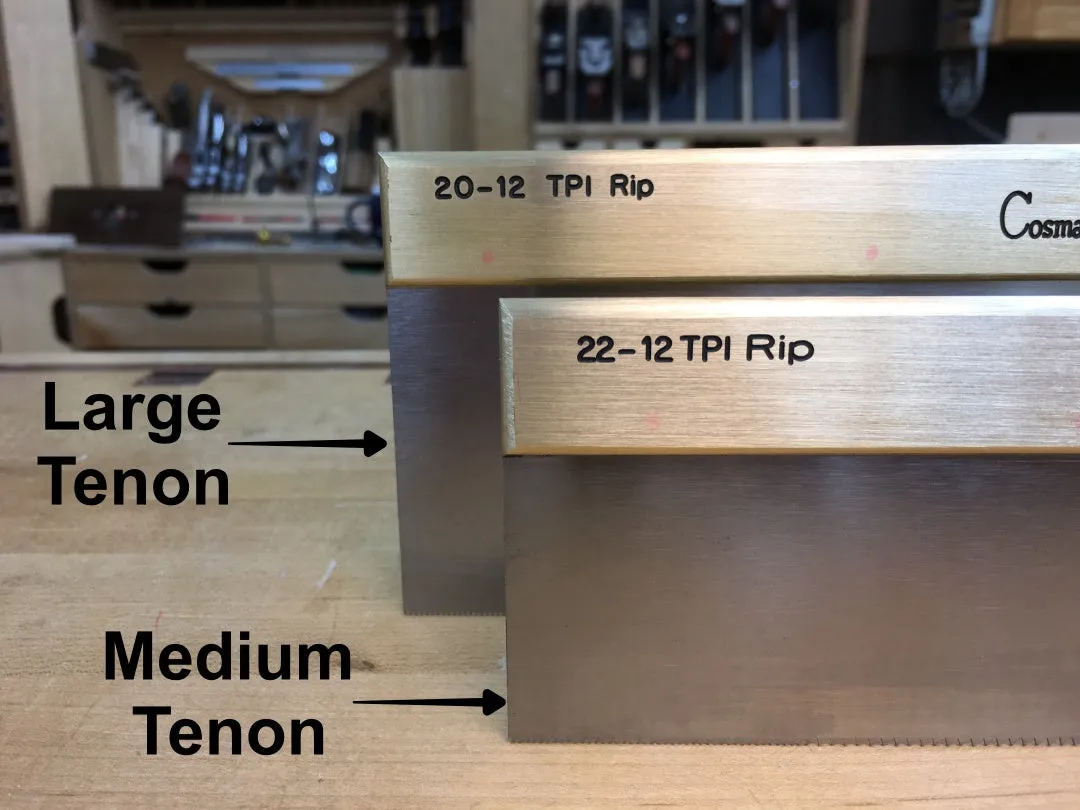 Rob Cosman's Tenon Saw: Large Size