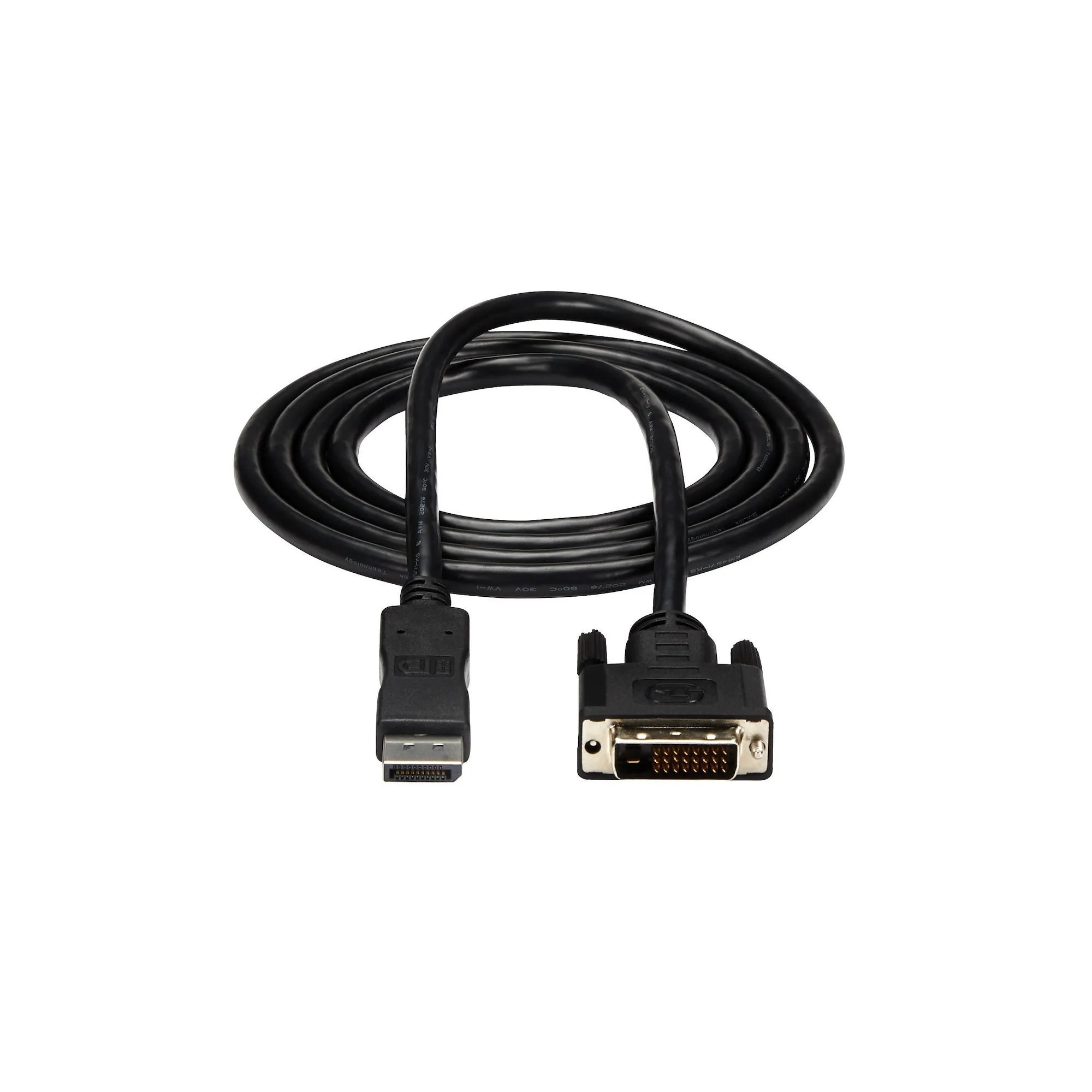 Startech.Com 6Ft / 1.8M Displayport To Dvi Cable - 1920X1200 - Dvi Adapter Cable - Multi Monitor Solution For Dp To Dvi